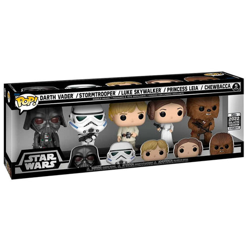 Funko Blister 5 Figuras POP Star Wars Classics Exclusive