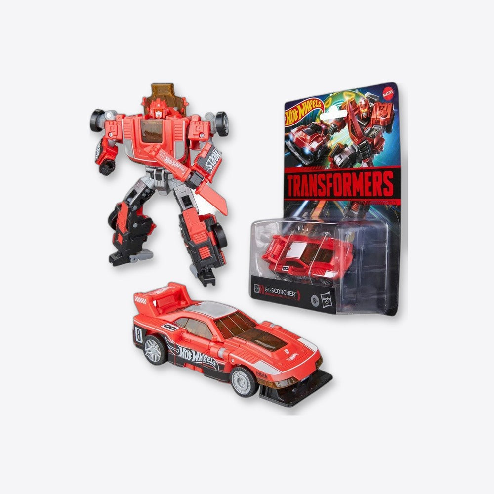 Hasbro Figura Gt Scorcher Hot Wheels Transformers 12.5cm (imagen 5 de 6)