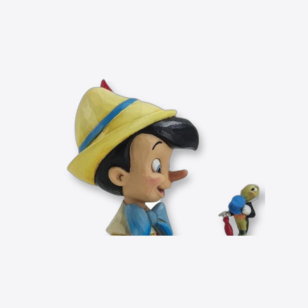 Figura enesco disney pinocchio sentado & pepito grillo (imagen 3 de 6)
