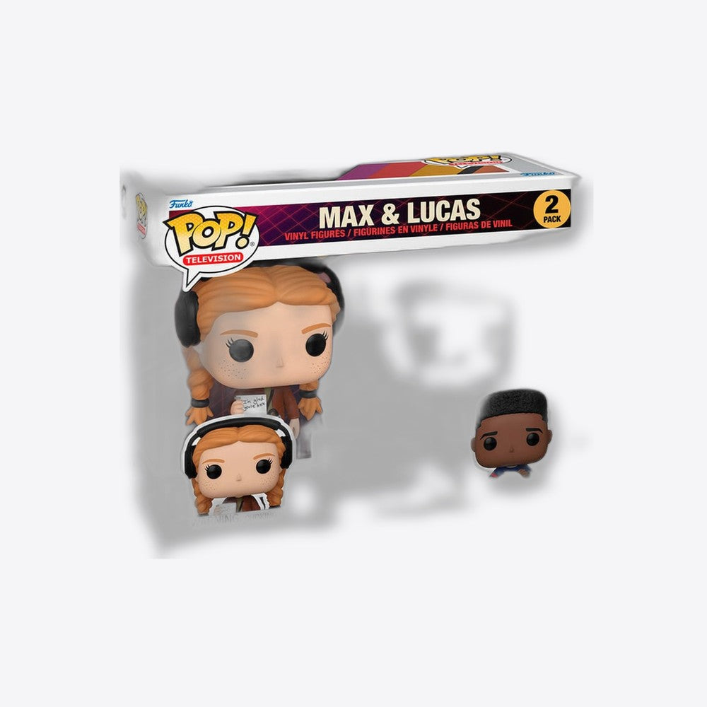 Funko Blister 2 figuras POP Stranger Things Max & Lucas (imagen 3 de 6)