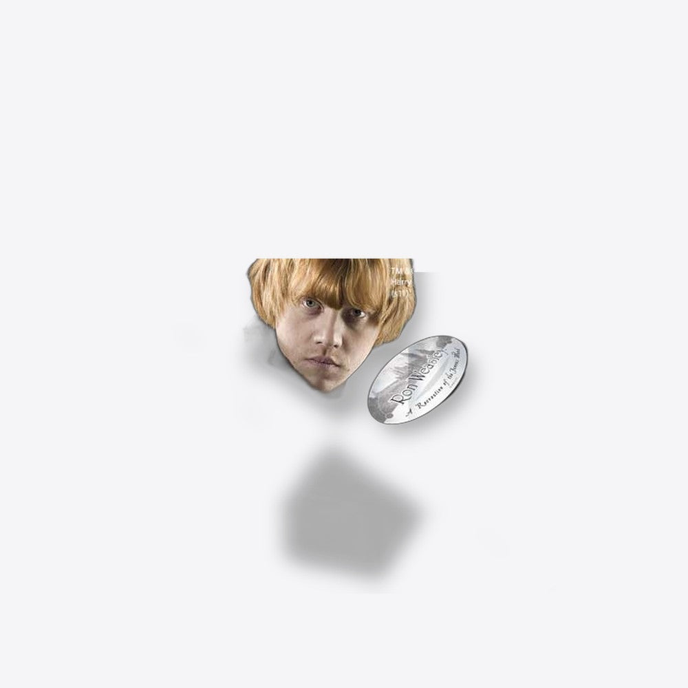Replica the noble collection harry potter ron weasley varita con caja y placa de identificacion (imagen 4 de 6)