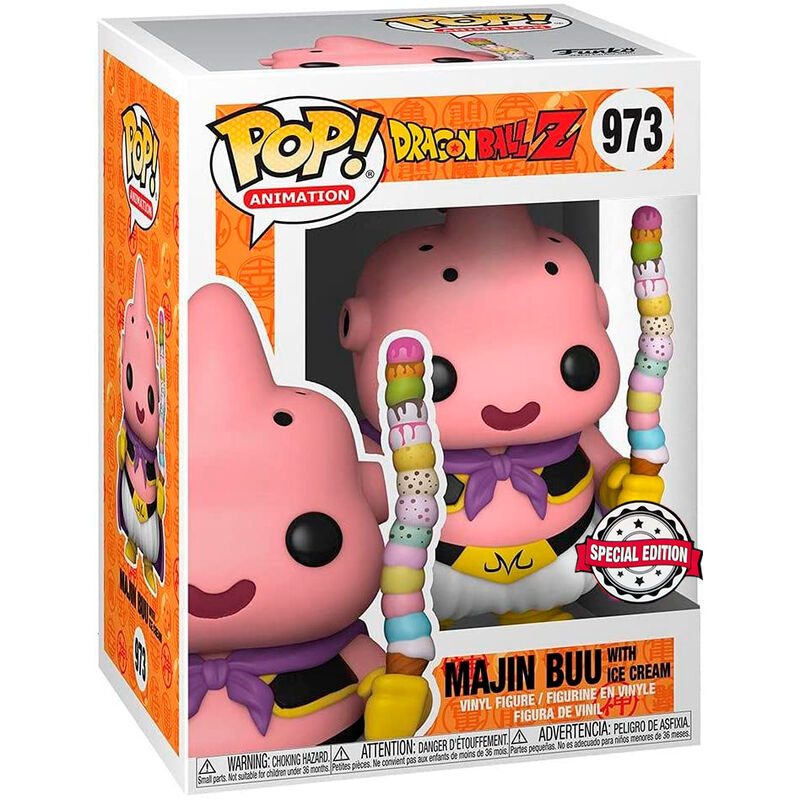 Funko Set figura POP & Tee Dragon Ball Z Majin Buu Exclusive (imagen 2 de 4)