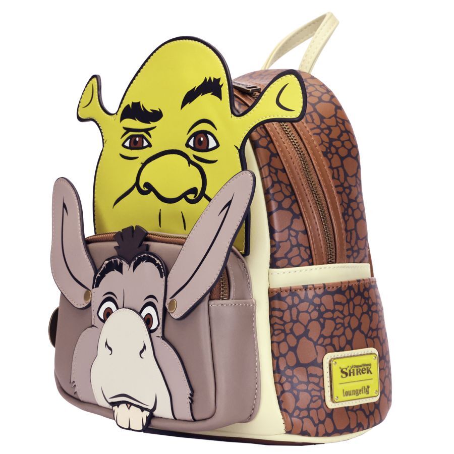 Mochila Shrek & Donkey Shrek Loungefly 31cm (imagen 2 de 7)