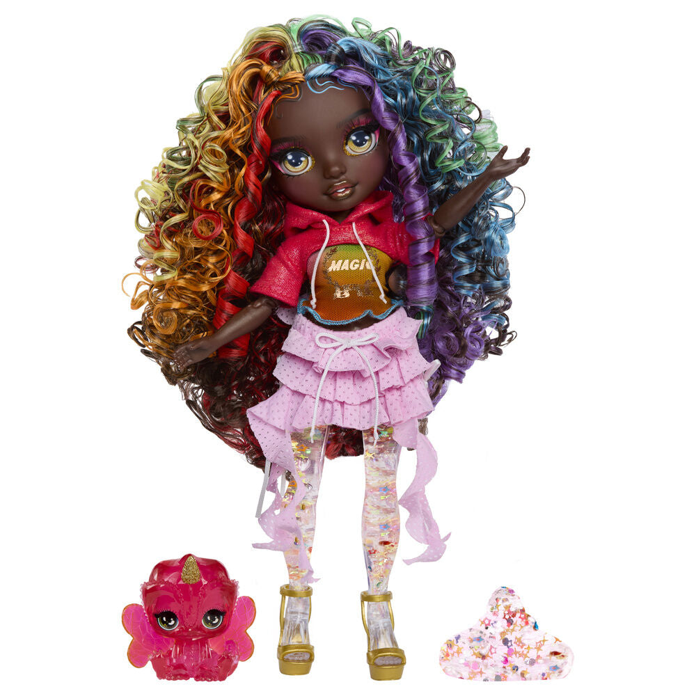Mga Muñeca Iris Feature Fantasy Rainbow Shimmers Rainbow High (imagen 4 de 7)