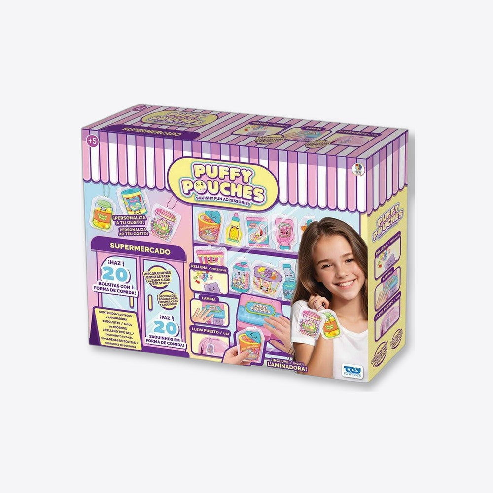 Desconocido Llavero personalizado Puffy Pouches Squishy Fun Accesories (imagen 4 de 6)