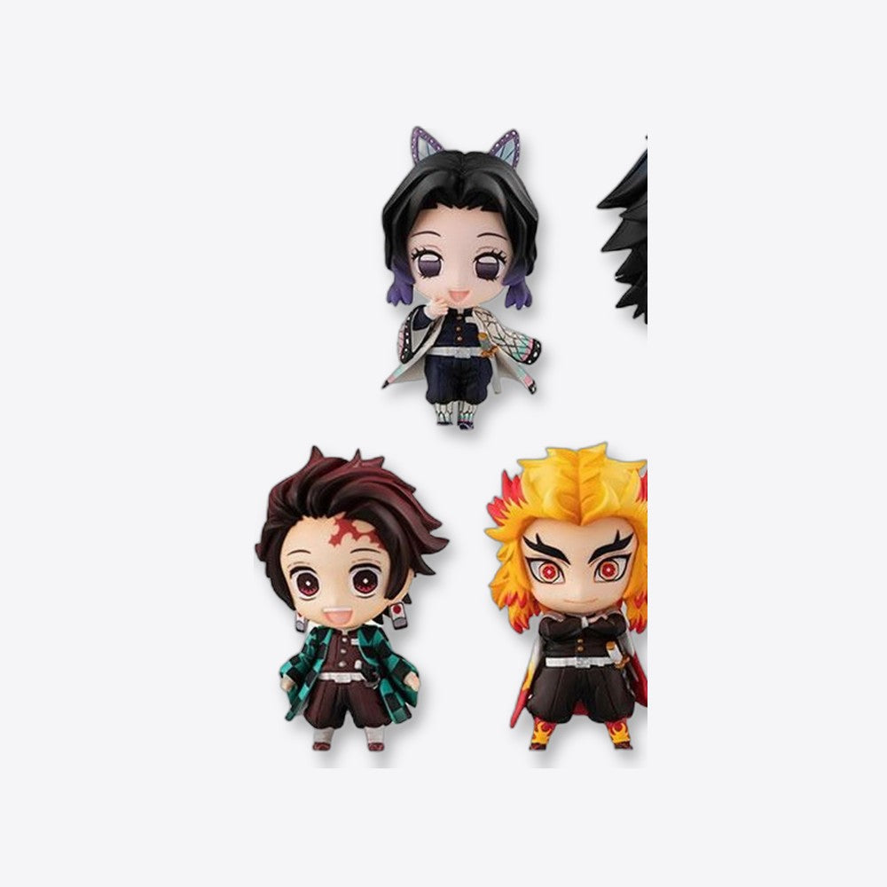 Pack 5 figuras megahouse demon slayer kimetsu no yaiba sailor tanjiro & the hashira set a (imagen 3 de 6)