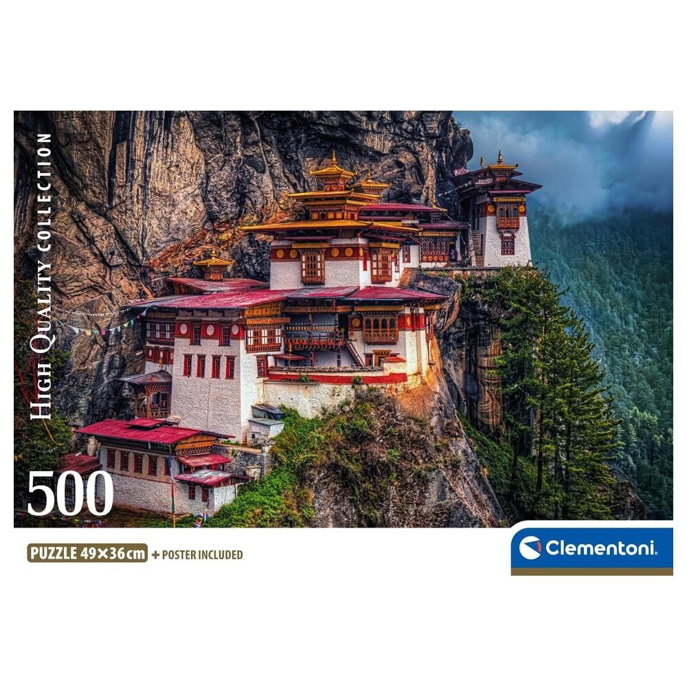 Puzzle The Tiger's Nest Bután 500 Piezas Himalaya