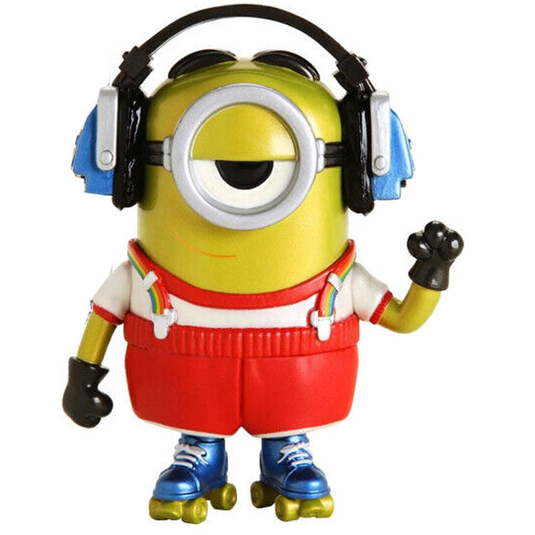 Funko Set figura POP & Tee Minions Roller Skating Stuart Metallic Exclusive XL (imagen 3 de 4)
