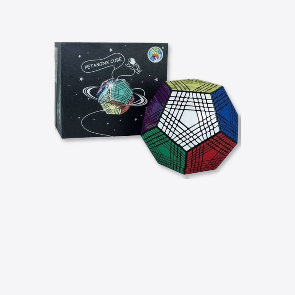Cubo de rubik shengshou petaminx dodecaedro 9x9 negro (imagen 6 de 6)
