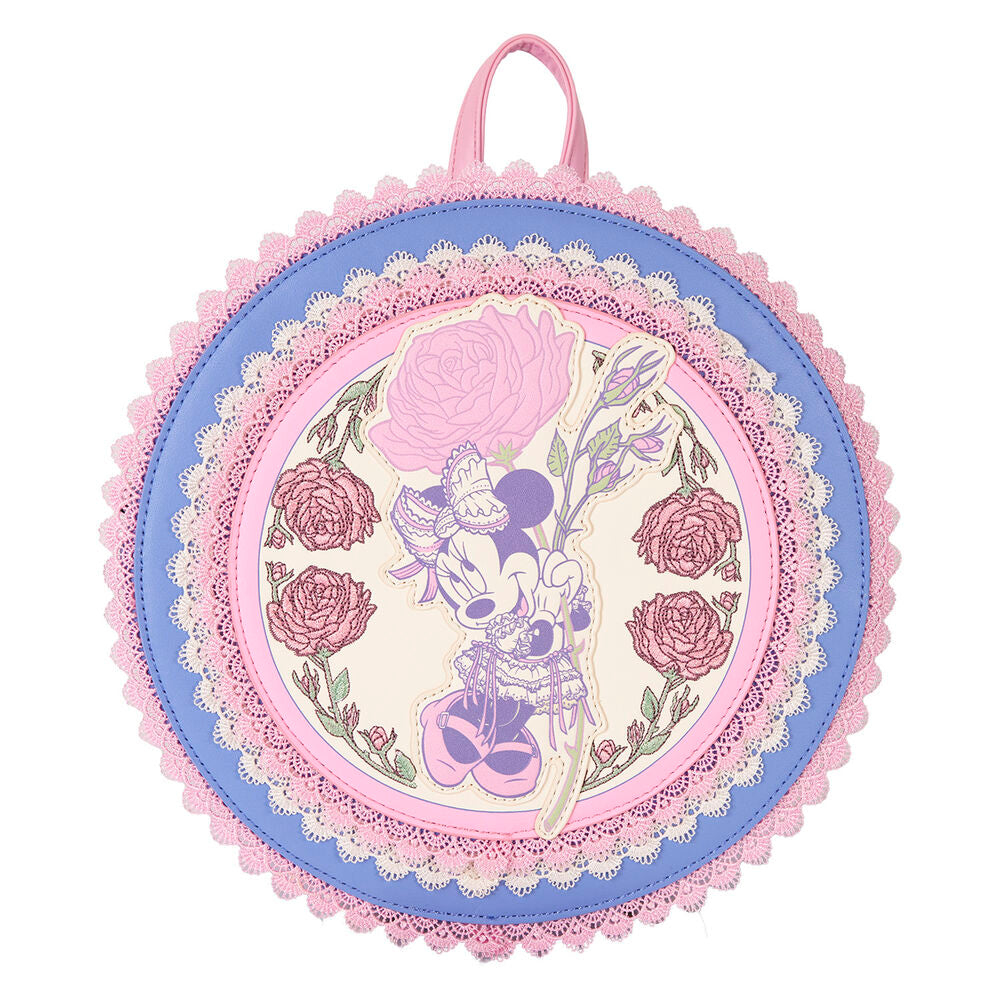 Mochila Floral Minnie Disney Loungefly 23cm (imagen 3 de 8)