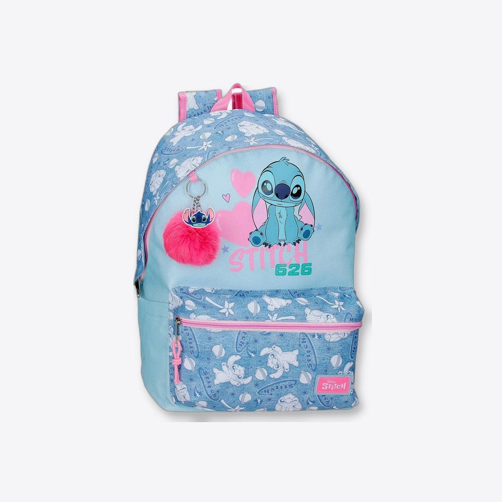 Joumma Bags Mochila Hearts Stitch Disney 44cm adaptable (imagen 3 de 6)