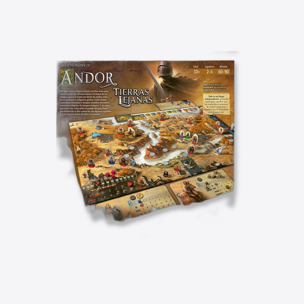 Devir Juego de mesa las leyendas de andor: tierras lejanas (imagen 2 de 6)