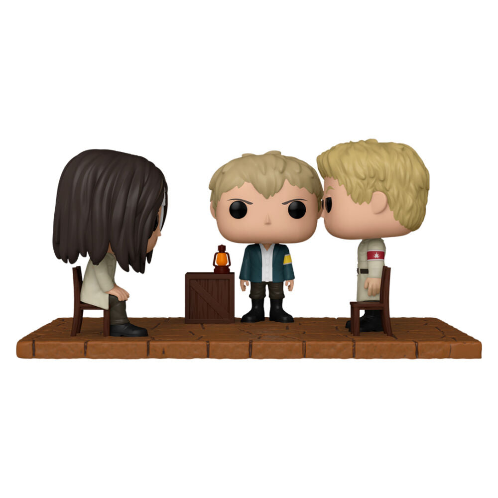 Funko Figura POP Moment Attack on Titan Eren Meets Reiner (imagen 2 de 3)