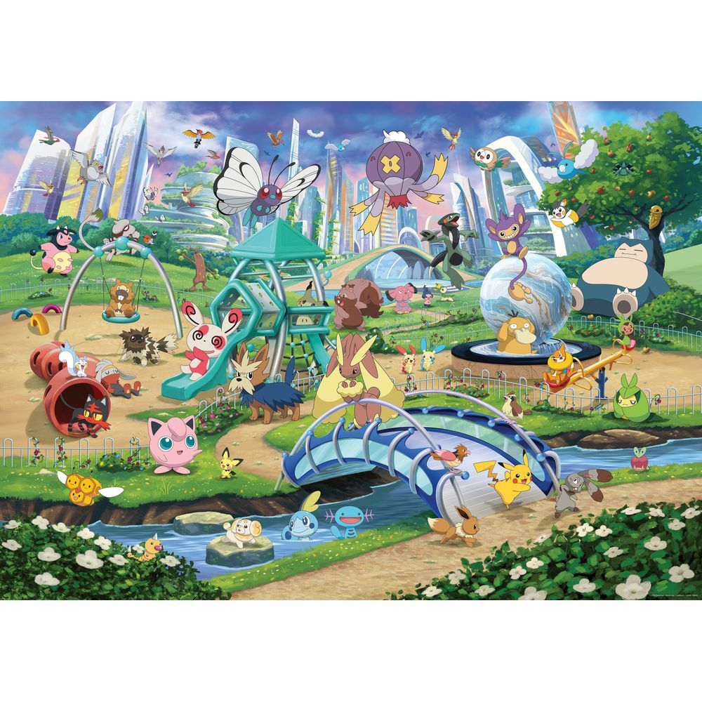 Puzzle Eevee y el Parque Pokémon Breakout 1 - 1000 Piezas | Pokémon