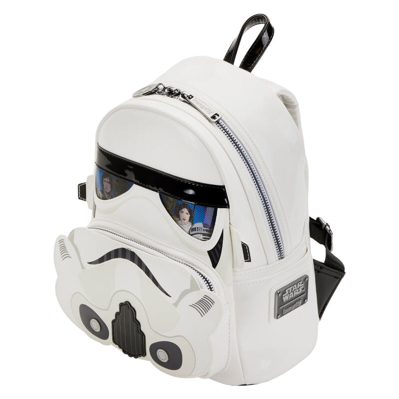 Mochila Lenticular Stormtrooper Star Wars Loungefly 25cm (imagen 3 de 6)