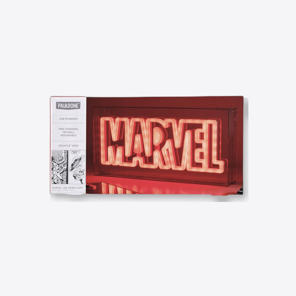 Lampara paladone marvel logo led neon light (imagen 2 de 6)