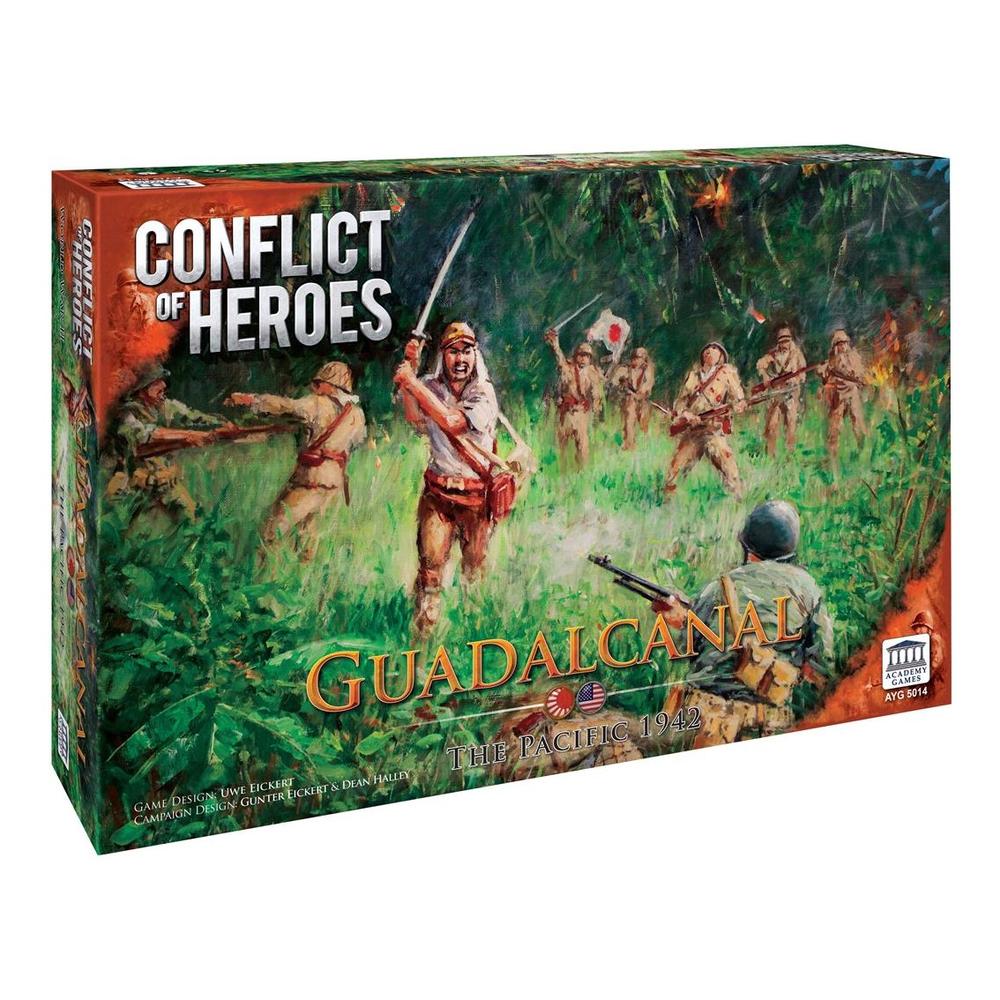 Asmodee Juego de mesa conflict of heroes guadalcanal pacific 1942 edad recomendada 13 años idioma ingles