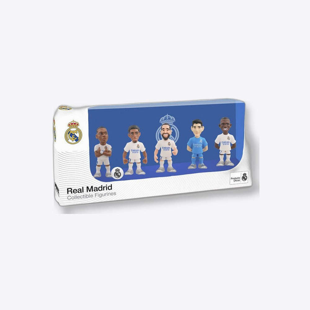Desconocido Pack 5 figuras minix pack real madrid 7 cm (imagen 2 de 6)