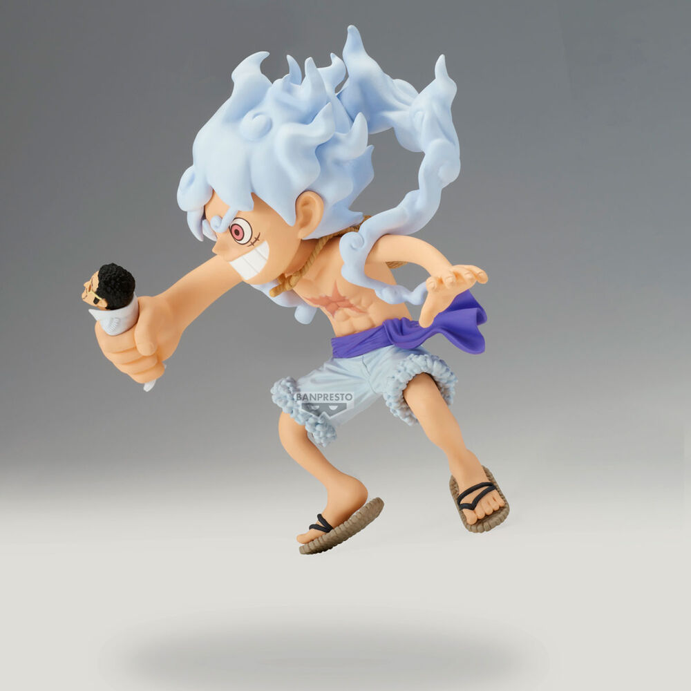 One Piece Figura Luffy vs Kizaru Mega WCF 13cm Banpresto