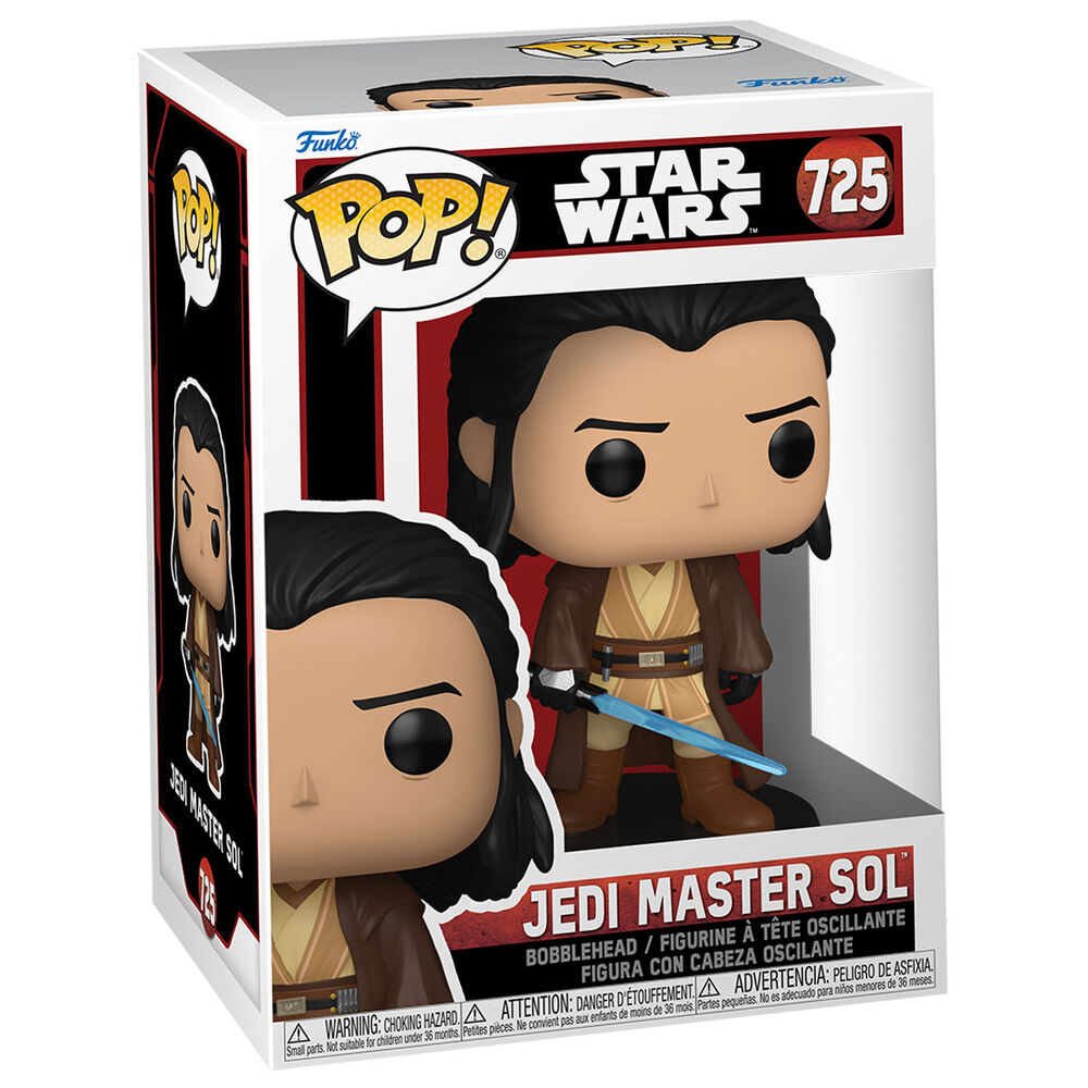 Figura POP Star Wars Acolyte Jedi Master Sol Funko