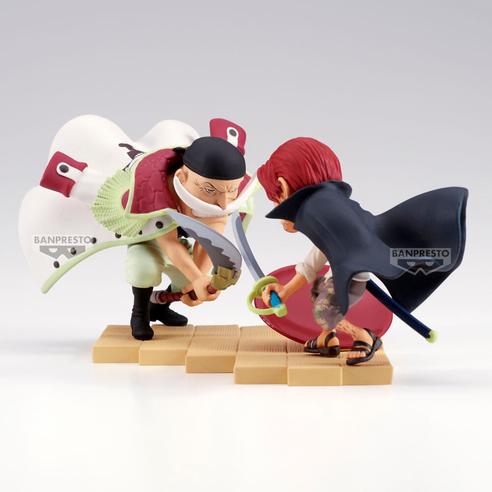 One Piece Figura Edward Newgate vs Shanks Log Stories 13cm