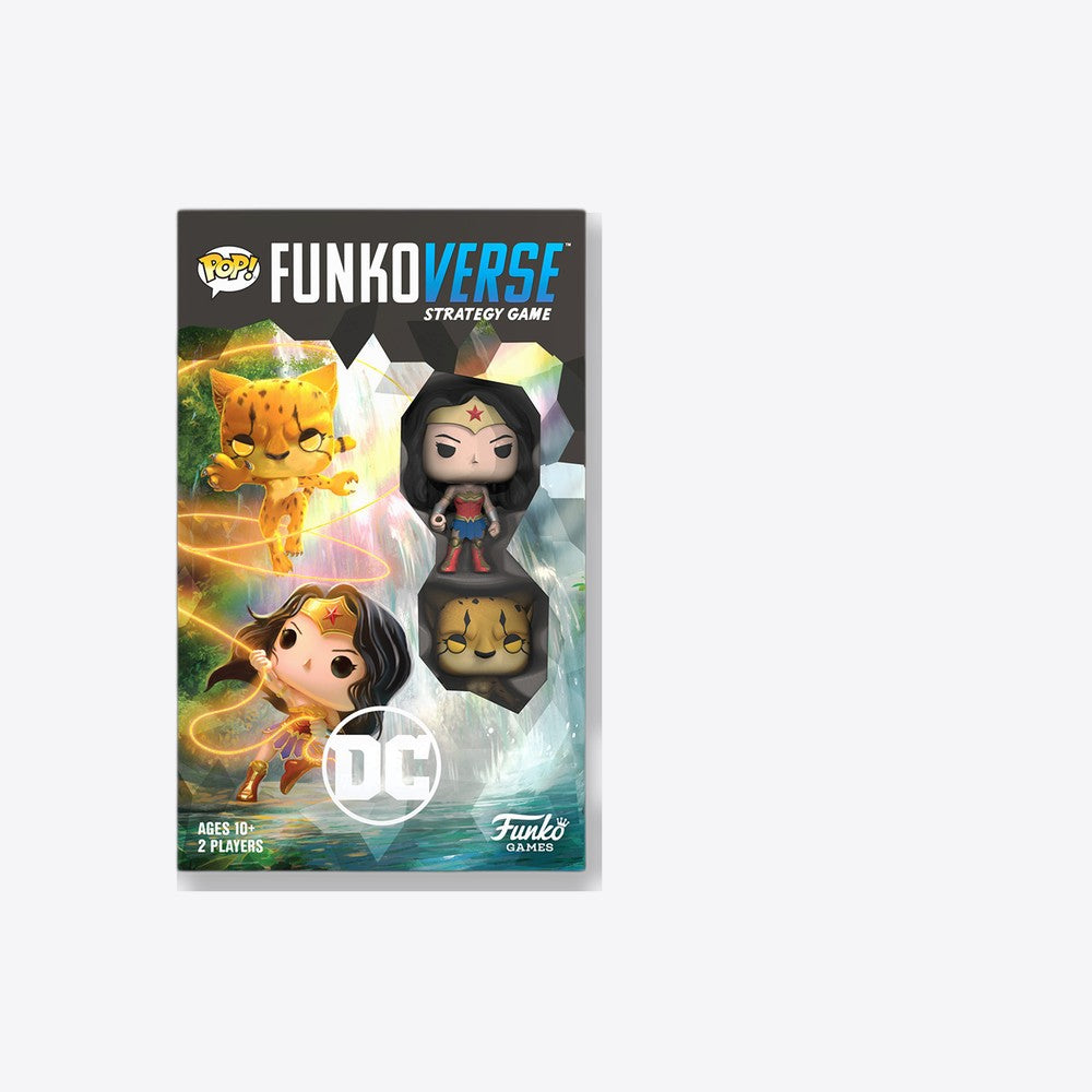 Juego de mesa funkoverse dc edicion 102 wonder woman & cheetah ingles (imagen 6 de 6)