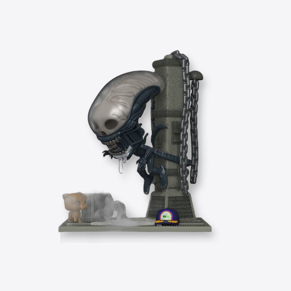Funko Figura POP Deluxe Alien Xenomorph Hovering (imagen 3 de 6)