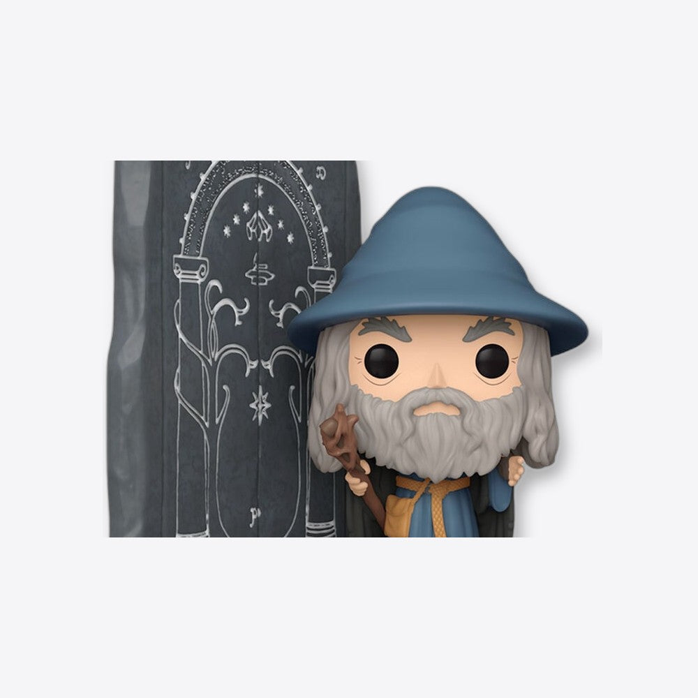 Funko Figura POP Deluxe El Señor de los Anillos Gandalf with Doors of Durin (imagen 6 de 6)
