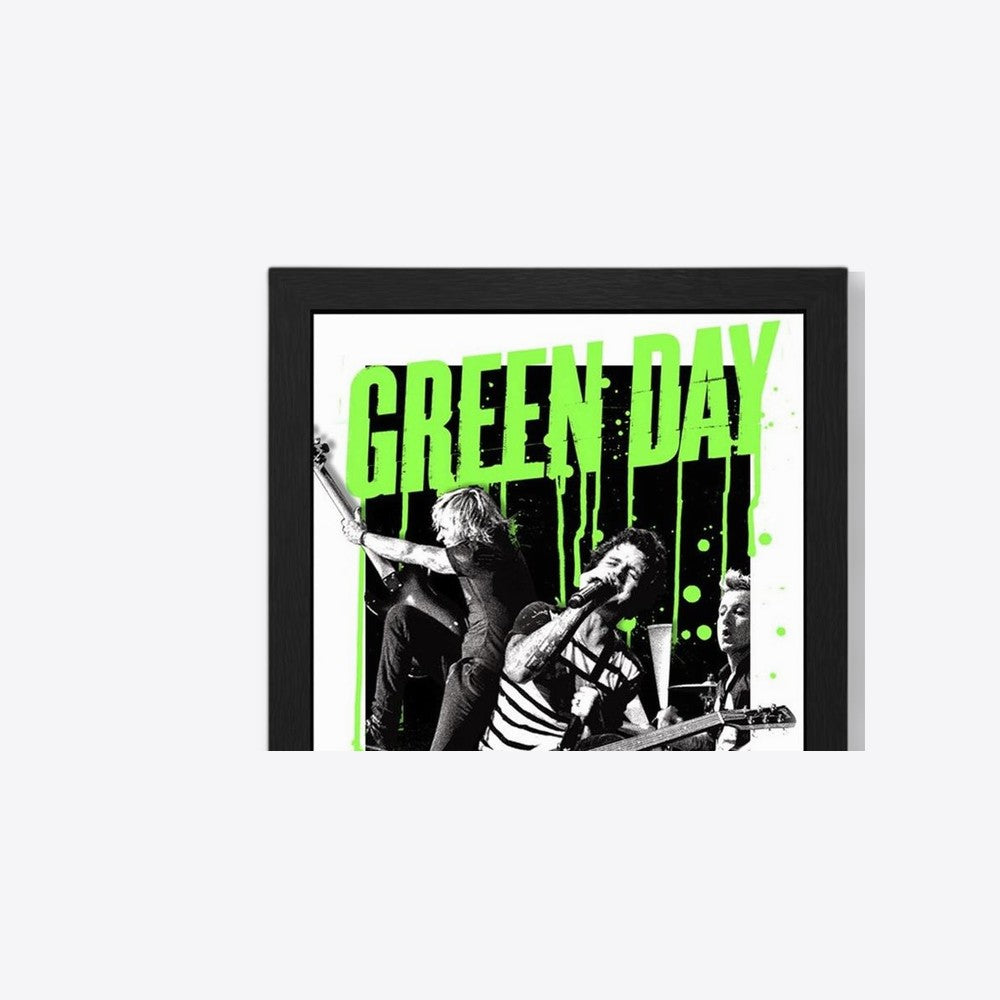 Impresion enmarcada gb eye green day live (imagen 3 de 6)