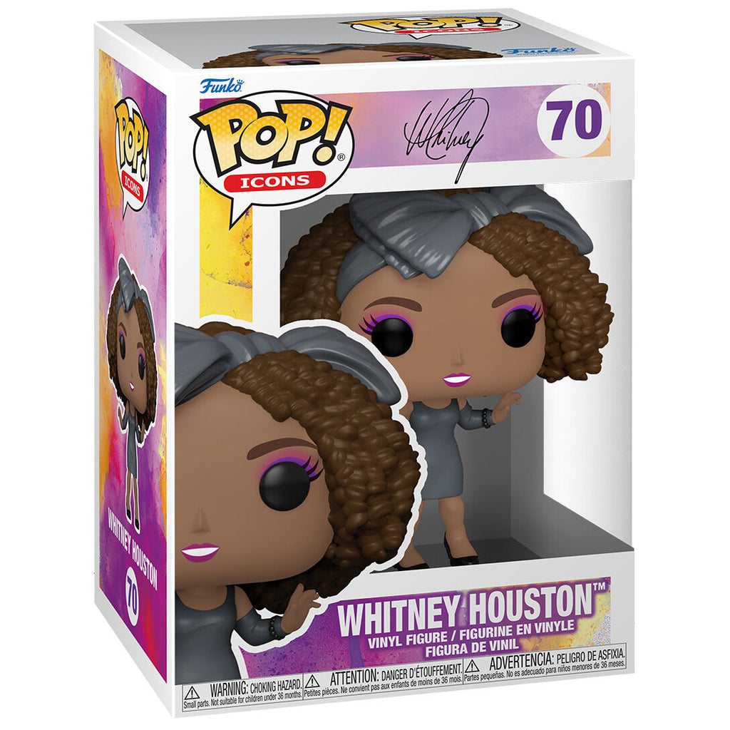 Funko POP Icons Whitney Houston Figura Coleccionable Oficial