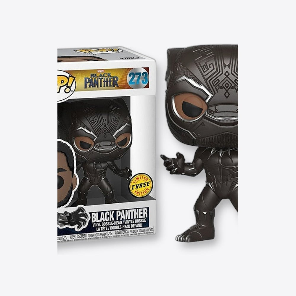 Funko Figura POP Marvel Black Panther Chase (imagen 5 de 6)