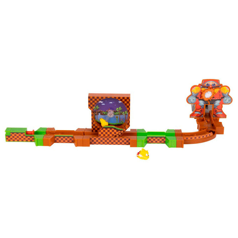 Jakks Pacific Playset Super Sonic Deluxe Go Go Racers Sonic (imagen 4 de 8)