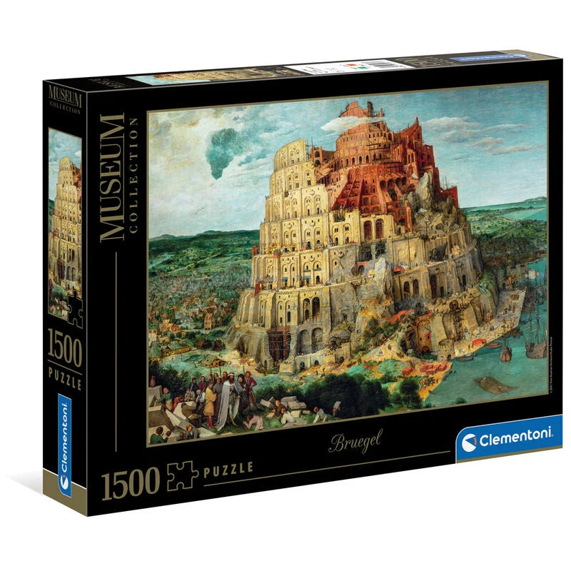 Puzzle La Torre de Babel Bruegel el Viejo 1500 Piezas