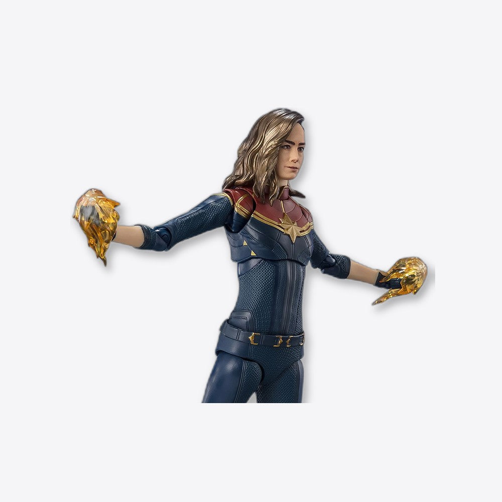 Figura tamashii nations sh figuarts marvel the marvels capitana marvel (imagen 3 de 6)