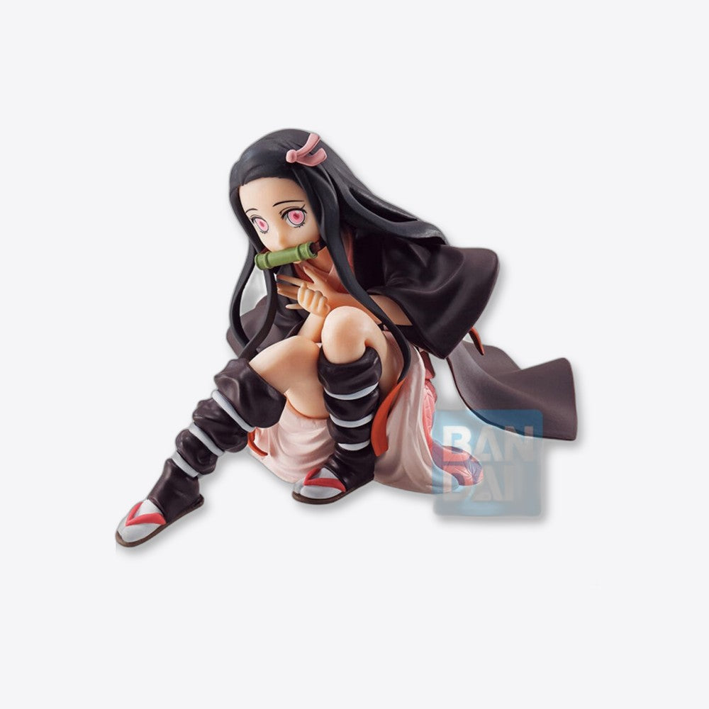 Figura bandai ichibansho demon slayer kimetsu no yaiba nezuko kamado 10 cm exclusiva (imagen 2 de 6)