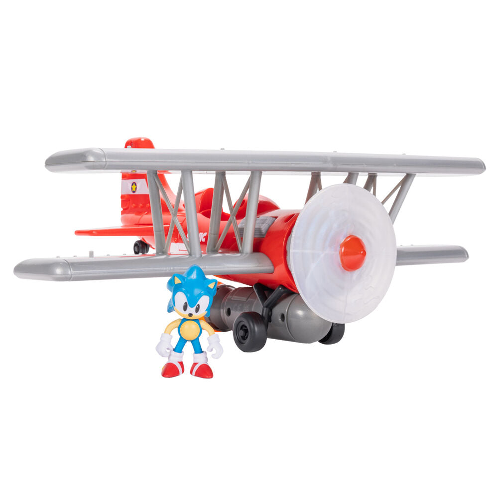 Jakks Pacific Tornado Biplane Sonic the Hedgehog (imagen 2 de 9)
