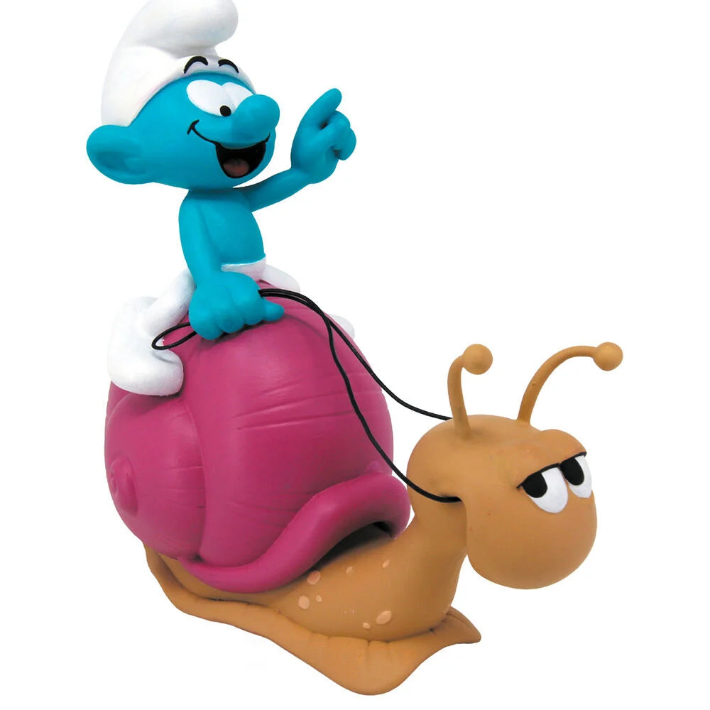 Plastoy Figura hucha Pitufo Caracol Los Pitufos 19cm