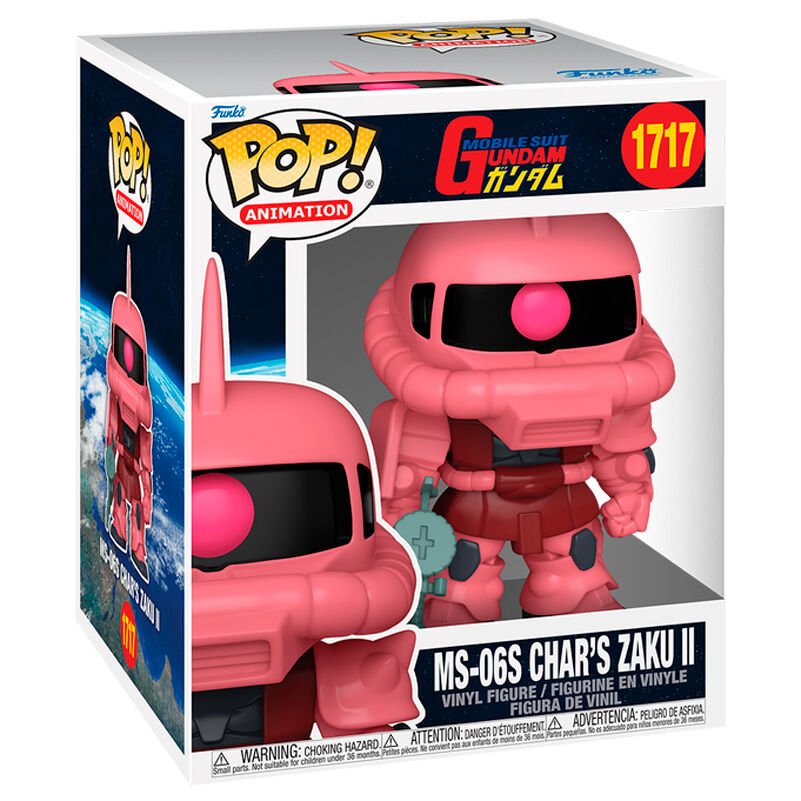 Funko Figura POP Super Mobile Suit Gundam MS-06S Chars Zaku II