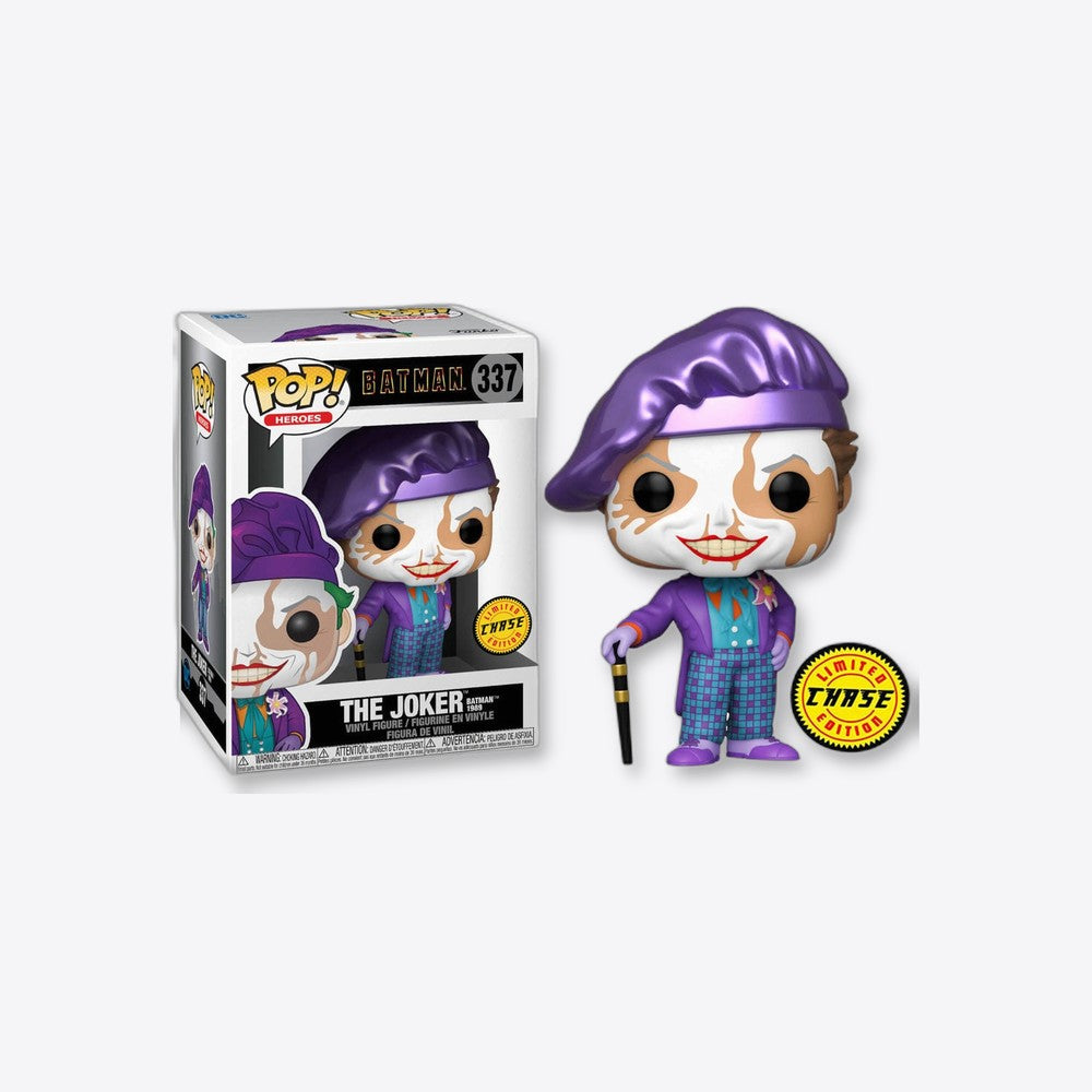 Funko Figura POP DC Comics Batman 1989 Joker with Hat Chase (imagen 2 de 6)