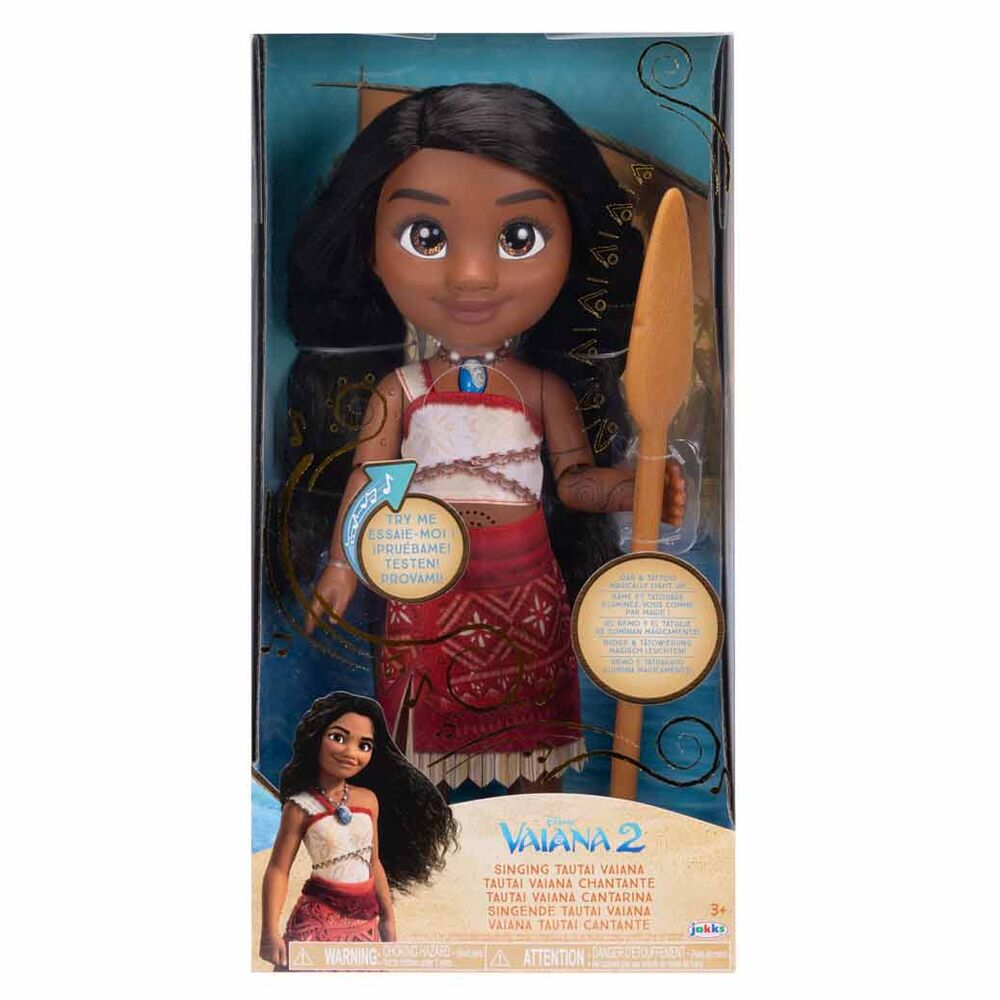 Jakks Pacific Muñeca Vaiana Moana 2 Disney 38cm sonido (imagen 2 de 10)