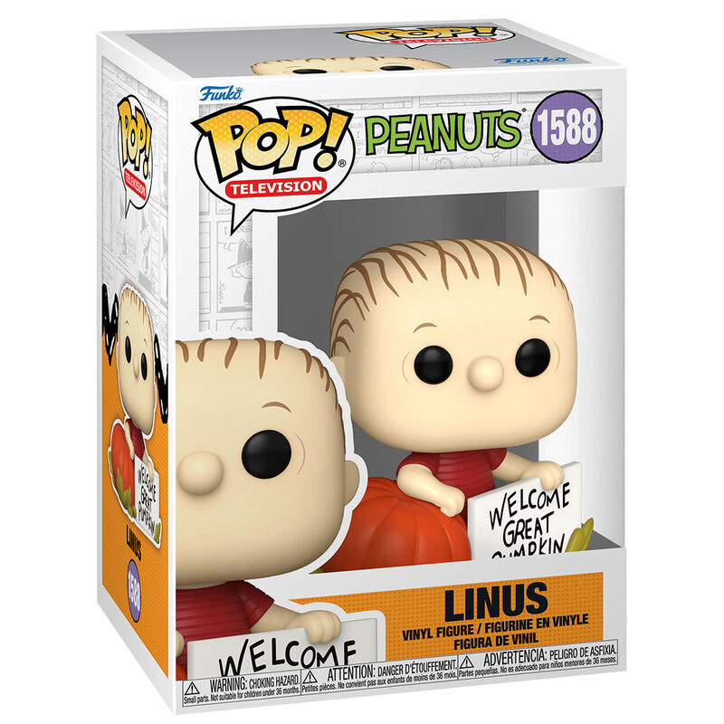 Peanuts | Figura POP Snoopy y Linus Van Pelt