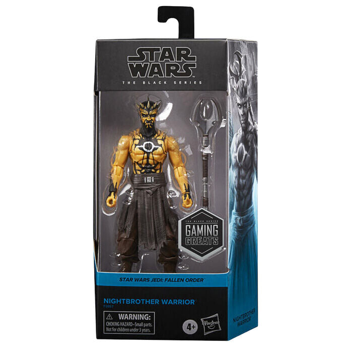 Hasbro Figura Nightbrother Warrior Jedi Fallen Order Star Wars 15cm (imagen 2 de 5)