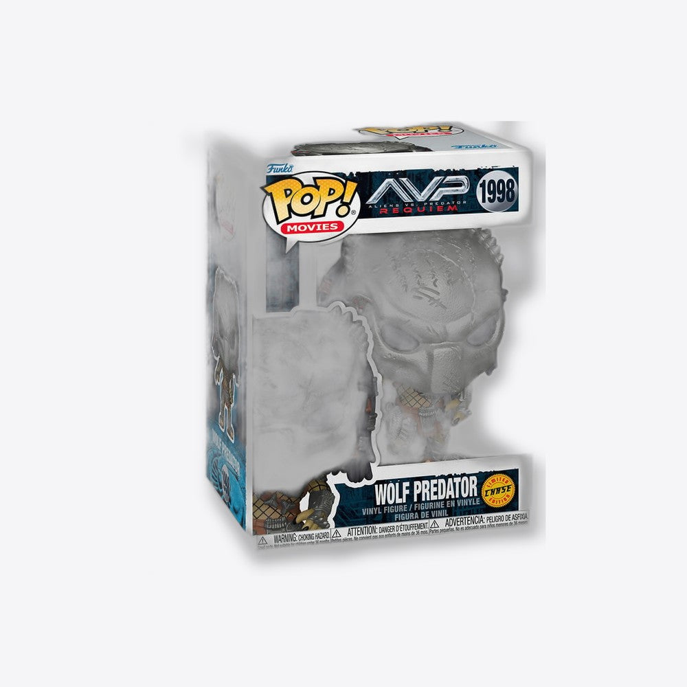 Funko Figura POP Alien vs Predator Requiem Wolf Predator Chase (imagen 3 de 6)