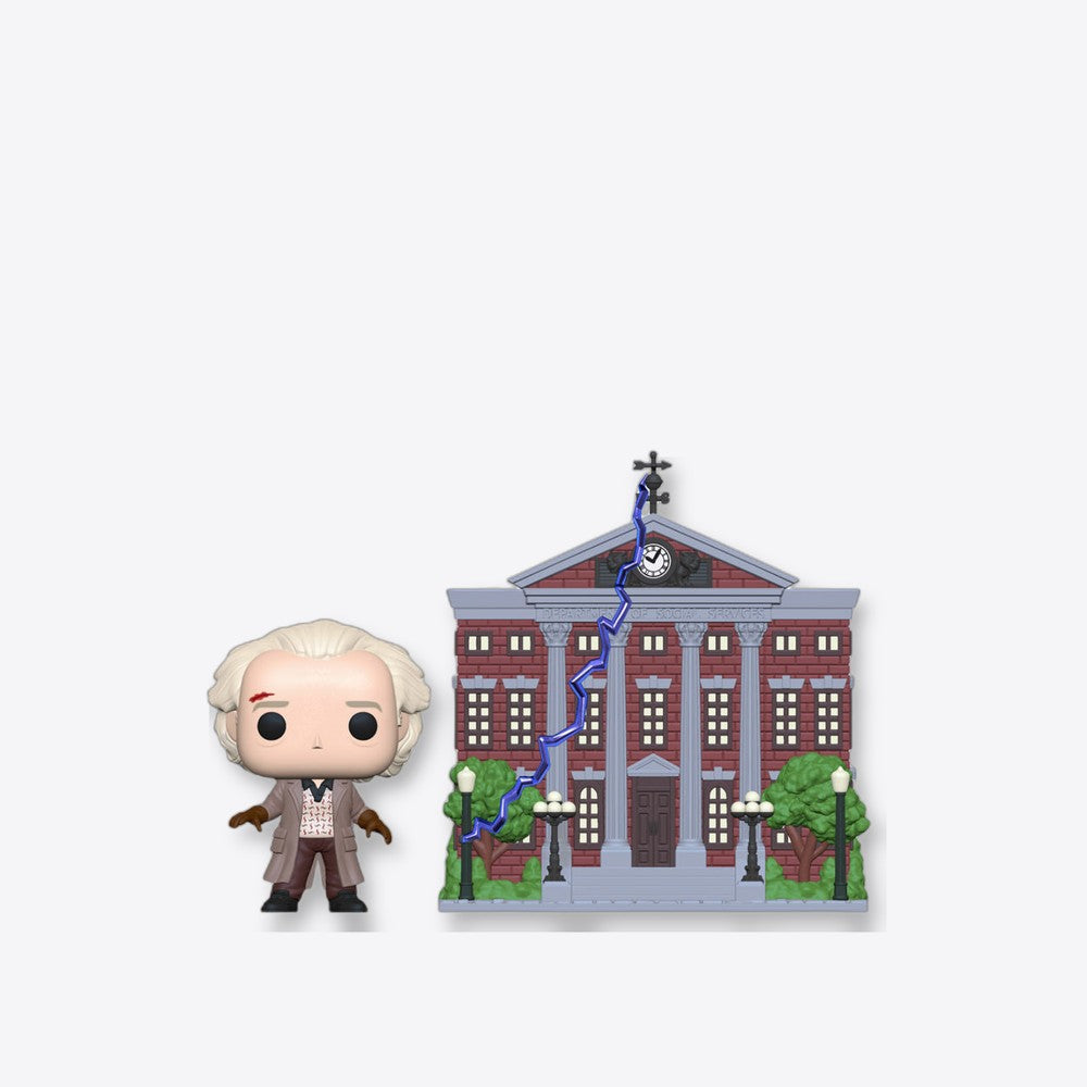 Funko Figura POP Back To The Future Doc with Clock Tower (imagen 4 de 6)