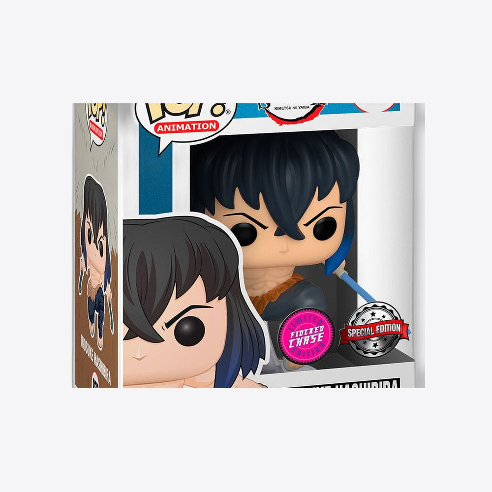 Funko Figura POP Demon Slayer Kimetsu no Yaiba Inosuke Hashibira Exclusive Chase (imagen 6 de 6)