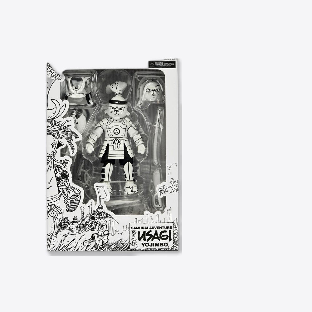 Figura neca usagi yojimbo black & white ver. scale action 18cm (imagen 6 de 6)