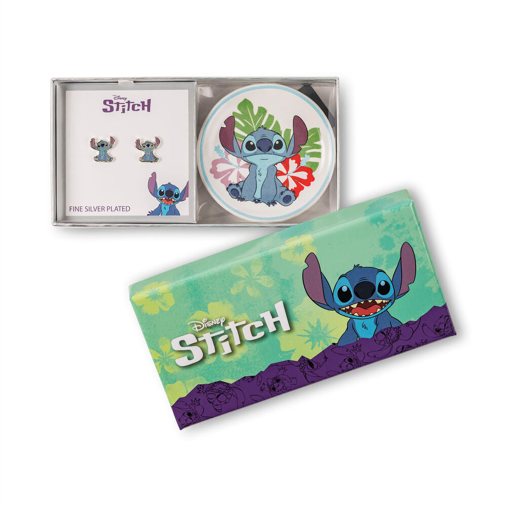Peers Hardy Pendientes + plato bisuteria Stitch Disney (imagen 4 de 5)