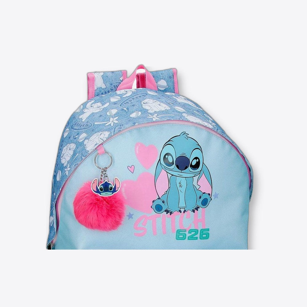 Joumma Bags Mochila Hearts Stitch Disney 44cm adaptable (imagen 4 de 6)