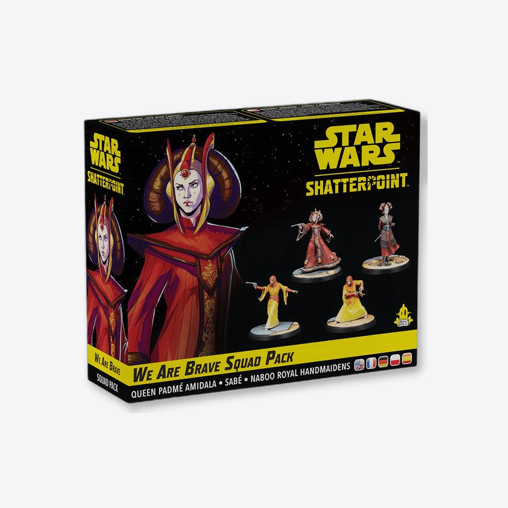 Asmodee Juego de mesa star wars shatterpoint we are brave squad pack edad recomendada 14 años (imagen 2 de 6)