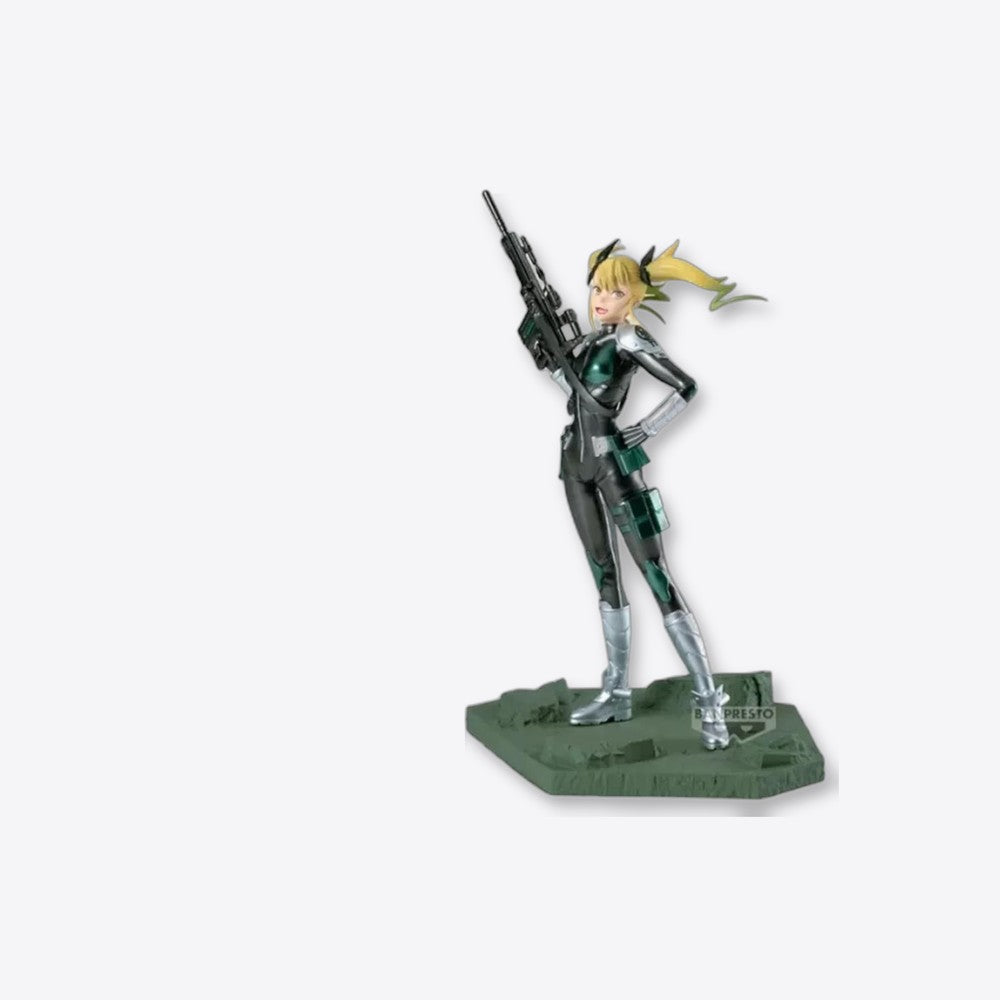 Figura banpresto kaiju no. 8 kikoru shinomiya the metallic 16cm (imagen 4 de 6)